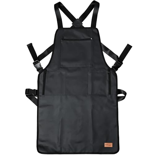 Pelocapa Barber Apron Hair Stylists Tools Apron Professional Waterproof Haircutting Apron with...