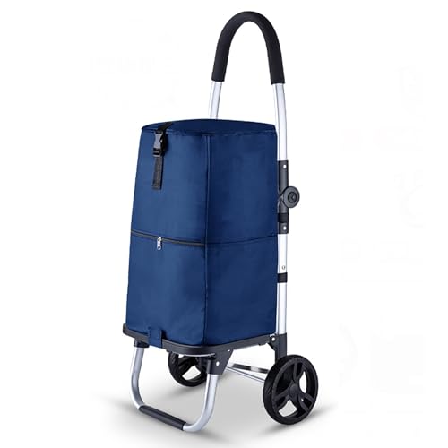Carro de mano plegable con ruedas y bolsa extraíble miniatura 1
