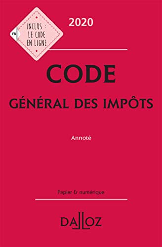 Télécharger Code général des impôts 2020, annoté - 29e ed. Livre eBook France