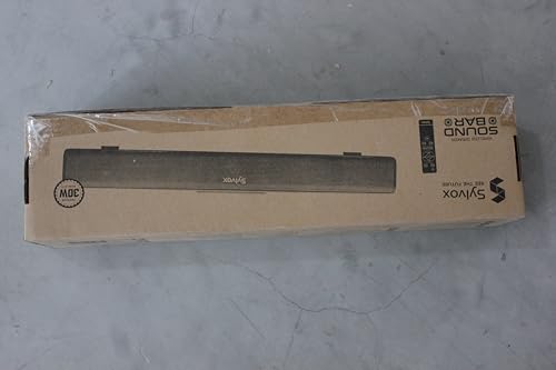 SYLVOX Soundbar for TV Compatible with Bluetooth, 2.0 Channel Sound Subwoofer, EQ Control, HDMI ARC, USB, Optical, AUX, DC 12V, With Remote Control, Wall Moun & Table - Image 9