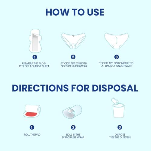 everteen XXL Dry Neem-Safflower Sanitary Pads for Women - 40 Pads, Rash Free, Anti Tan, Skin Friendly, Double Wing Shape, Advanced Leak Protection, XX Large, 320mm - 1 Pack (40... - Image 4