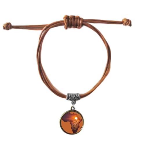 Bracelet Lion Prairie le cadeau idéal en cuir double pour votre couple