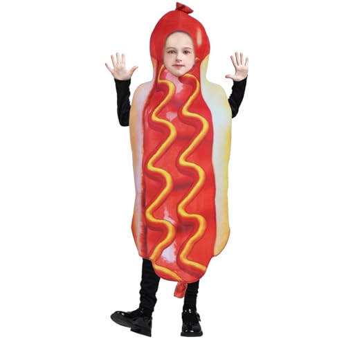 Disfraz Unisex de Niños Hot Dog Halloween