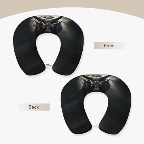 Almohada espuma viscoelástica tamaño único negra miniatura 3