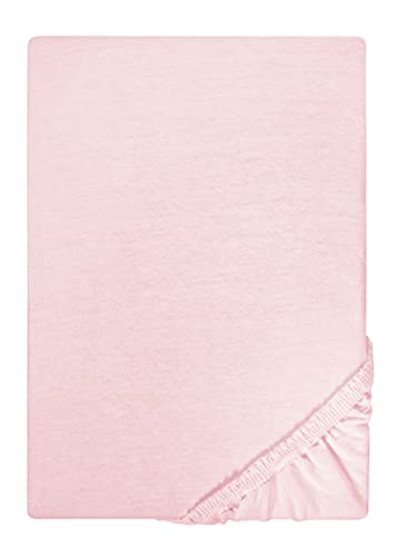 biberna Jersey-Spannbetttuch 0077155 Rose 1x 90x190 cm - 100x200 cm