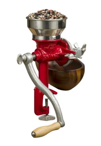 El Mejor Listado de Molinos de grano del mes. 43 Molino Manual Molino Mano Hecho en México Hierro Fundido Granos Semillas Café Queso Cacao Maíz Especies Cacahuate Coco