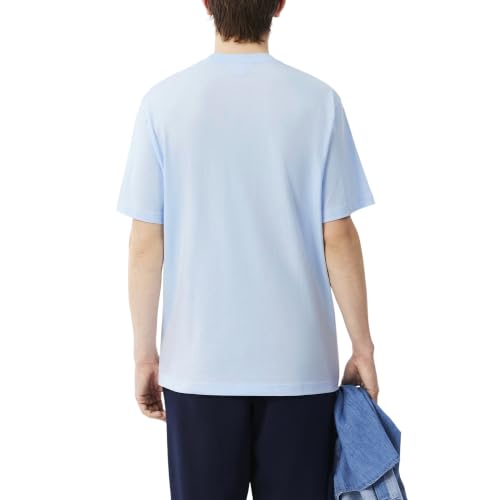 Image of Lacoste Men's Cotton T-shirt with Breast Pocket