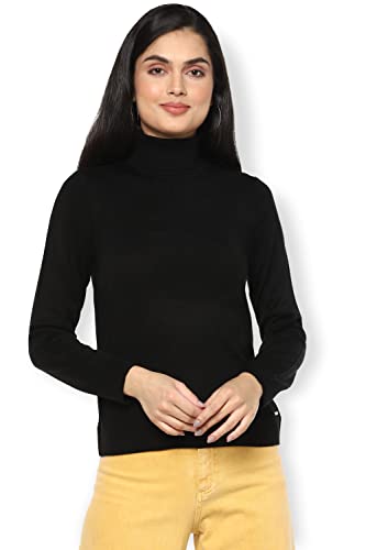 Image of Van Heusen Women's Acrylic Turtle Neck Sweater