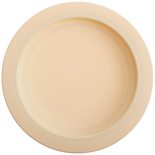 Sammons Preston Plate with Inside Edge, 9" Plate with Food Spill Prevention Aid