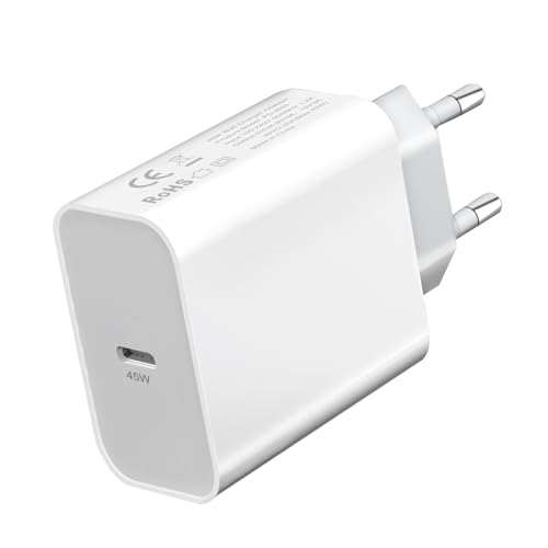 45W Chargeur USB C Rapide pour Samsung Galaxy S25 ULtra/S24 Ultra/S23 FE/S25+/A56 5G/A36 5G/A26 A16 A55 5G/A25 A35 A15 A54 A53 A34 A33 S22 S21 S20 Z Fold 5 6 iPhone 15...