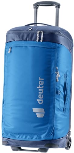 Deuter Duffel Pro Movo 60, Roller Duffel Bag Luggage, 60 Liter - Neptune-Nightblue