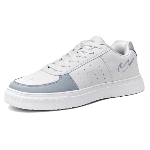 Campus Men's Camp Denver Sneakers WHT/L.Gry - 8UK/India
