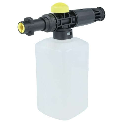 vhbw Lanzaespuma reemplaza Kärcher 2.643-147.0, 04039784855670, FJ 6 para hidrolimpiadora - Incl. recipiente, manguera de aspiración