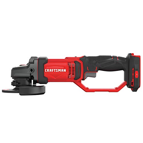 CRAFTSMAN V20 Angle Grinder, Small, 4-1/2-Inch, Tool Only (CMCG400B)