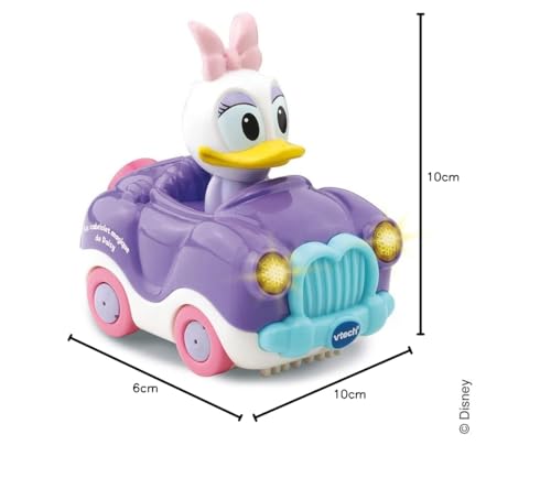 VTech Tut Tut Bolides Disney Coffret Trio Cabriolets 3 Voitures Interactives Minnie Daisy Et Mickey Mouse Jouet Musical Et Sonore Cadeau Enfant De À Contenu en Français - vue 8