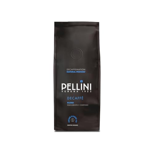 Pellini Decaffè café descafeinado en grano 200g