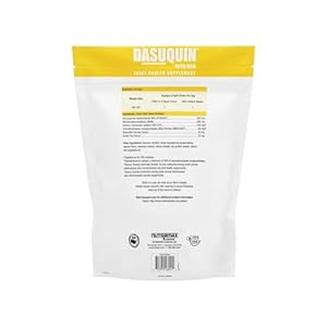 Nutramax Laboratories Dasuquin with MSM Joint Health Supplement for Large Dogs – With Glucosamine, MSM, Chondroitin, ASU, Boswellia Serrata Extract, and Green Tea Extract, 150 Soft Chews