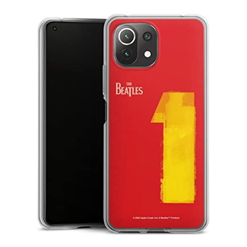 DeinDesign Coque en Silicone Compatible avec Xiaomi Mi 11 Lite Etui Silicone Coque Souple The Beatles Bande Musique - Les Beatles, Paul McCartney, John Lennon, RIngo Starr, George Harrison DeinDesign Coque en Silicone Compatible avec Xiaomi Mi 11 Lite Etui Silicone Coque Souple The Beatles Bande Musique