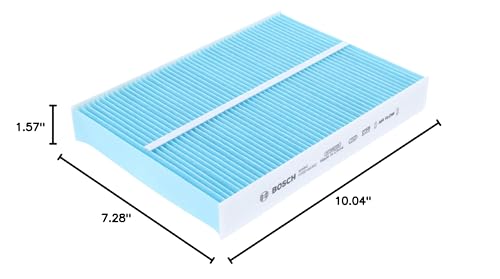 BOSCH 6086C HEPA Cabin Air Filter - Compatible with Select Nissan Rogue, Rogue Sport