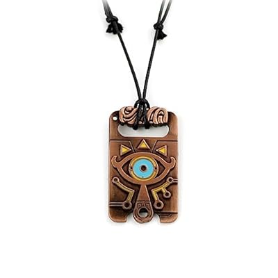GAUEIOUR Zelda Legend Wilderness Breath - Collar con colgante para jugadores fanáticos, accesorio para juegos de rol | Ya disponible en tu tienda friki favorita! En mundofriki.es!