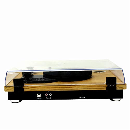 WINTECH スピーカー搭載レコードプレーヤー KRP-206S の商品画像 3