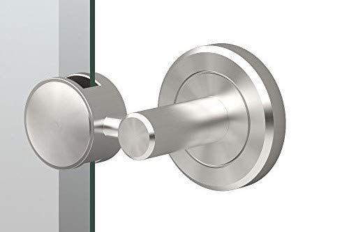 Image of Gatco 4299S Latitude II Frameless Rectangle Bathroom Mirror, Wall Mounted Vanity Mirror with Satin Nickel Finish, 31.5 x 27.5 Inch