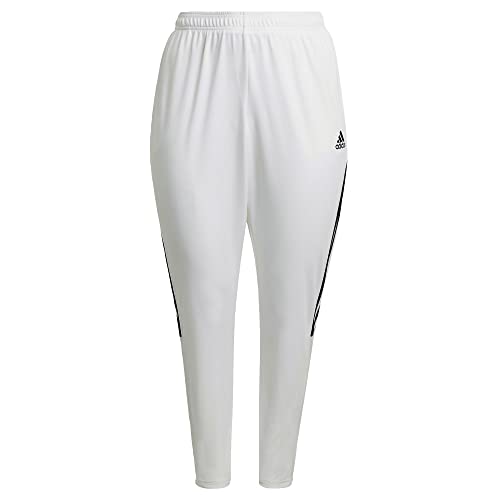 Adidas Damen Tiro 21 Track Pants Weiß/Schwarz