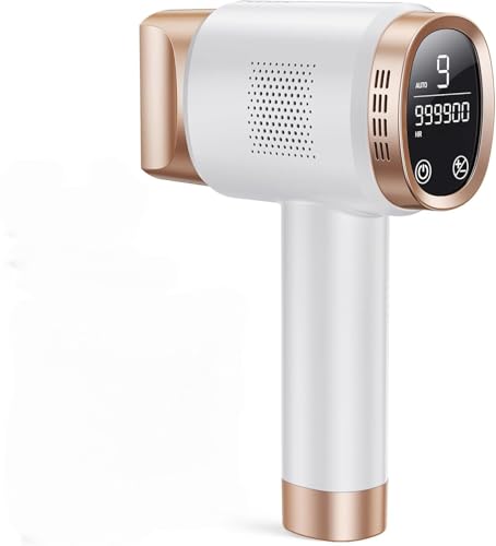 Epilatore Luce Pulsata 3 in 1 HR/SC/RA, 9 Livelli di Energia Max 19,35J, Epilatore a luce pulsata...