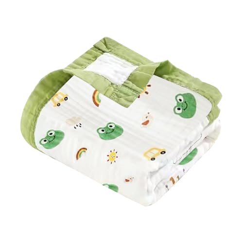 Generico Coperta In Mussola,Piumino Per E Bambini | Trapunta Leggera Traspirante Con Motivi Cartoni Animati Tessuto Morbido Per Viaggi E Momenti Di Gioco