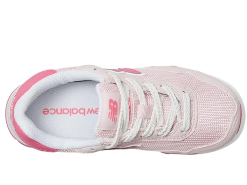 New Balance 515 V1 Lace-up Sneaker, Rose Sugar/Dragon Berry, 12 Wide US Unisex Little_Kid2