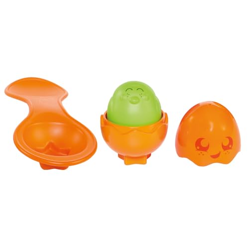 Toomies TOMY Hide and Squeak Egg and Spoon Set Baby Toy, Educational Shape Sorter with Colours and Sound, Easter Toy for Babies, Toddlers & Little Kids, Boys & Girls from 6 Months, 1, 2 & 3 Year Olds