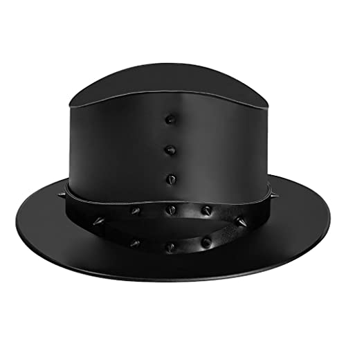 Bnf® Punk Gothic Magician Top Hat Leather Jazz Steampunk Halloween Party Caps Style 1Clothing Shoes & Accessories | Costumes Reenactment Theater | Accessories | Hats & Headgear Deal