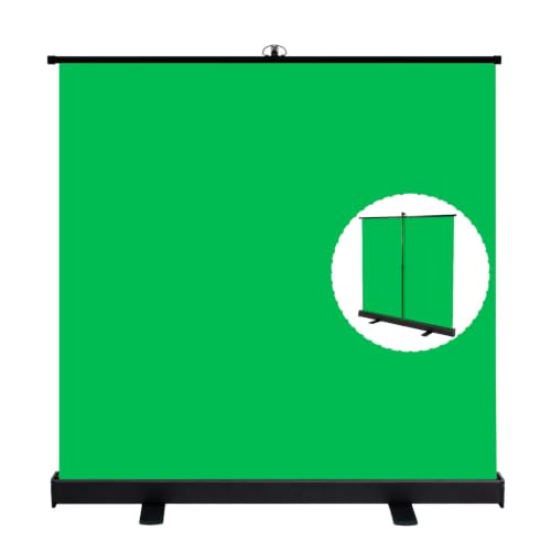 Image of EMART 77x76in Collapsible Green Screen Backdrop Portable Photo Background