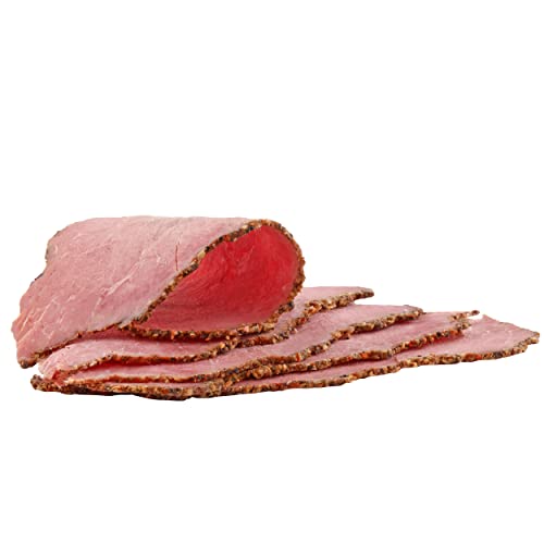 Sliced Pastrami, Smoked, Cured And Flavoursome, Sliced Beef For Sandwiches, Family Size Pack Contains 500g