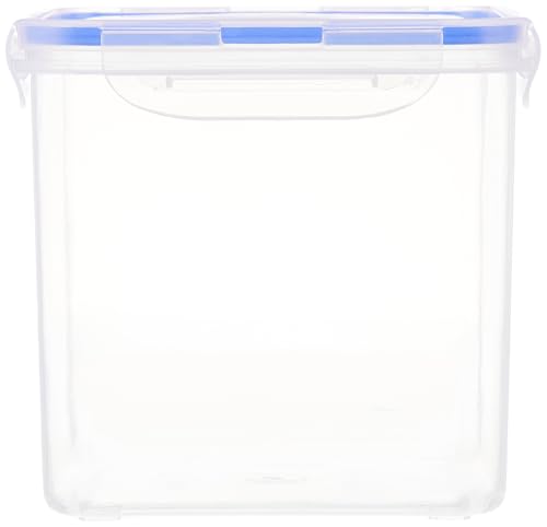 Image of Aristo Lock & Fresh 203 Plastic Storage Container For Storing grains, pulses, rice, wheat etc - 2150 ML - Set of 3 Transparent Clear (15.5 x 15.5 x 14.5cm)