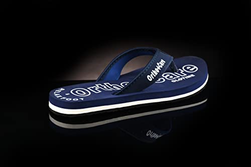 Image of GLORY Mens Diabetic & Orthopaedic Slippers | Lightweight Cushioned Comfortable Flip Flops with Soft Footbed
