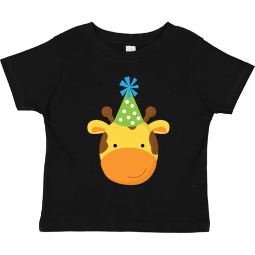 inktastic Giraffe Jungle Birthday Toddler T-Shirt