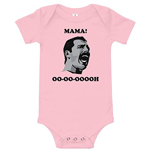 Mama Ooh Bohemian Rhapsody Baby Bodysuit, Unique Baby Gift for Queen Fans