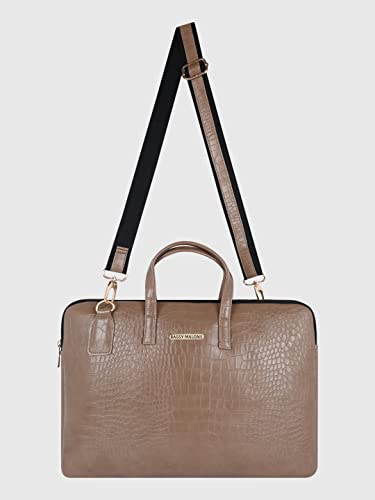 Image of Bagsy Malone Vegan Leather Unisex Laptop Bag-LB0014