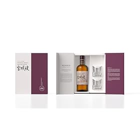 Miyagikyo Single Malt 2 Glass Set 70cl Miyagikyo Single Malt 2 Glass Set 70cl – Nikka