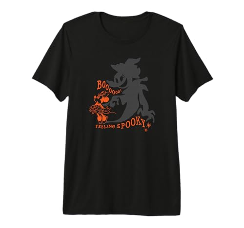 T-shirt Minnie Disney haut de gamme en coton Premium Feeling Spooky