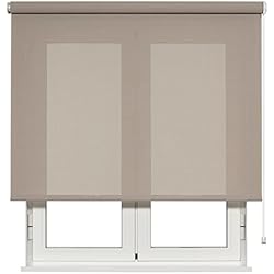 Persianas Online España VIEWTEX | Estor Enrollable Screen Apertura 10% Pebble 135 X 250cm | Fabricado en España | Garantia 5 años