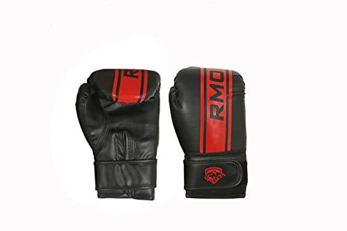 Image of IWIN Ultimate Unfilled Heavy SRF Material Boxing Punching Bag Training with Rust Proof Stainless Steel Hanging Chain and Boxing Gloves (Black, 2 Feet)