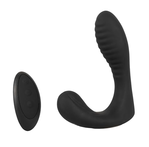 Vibrateur prostate télécommandé Intense RC plug noir 15,4 cm