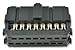 Amp - Te Connectivity Wire-Board Connector Receptacle 16 Position, 2.54Mm - 1658621-3