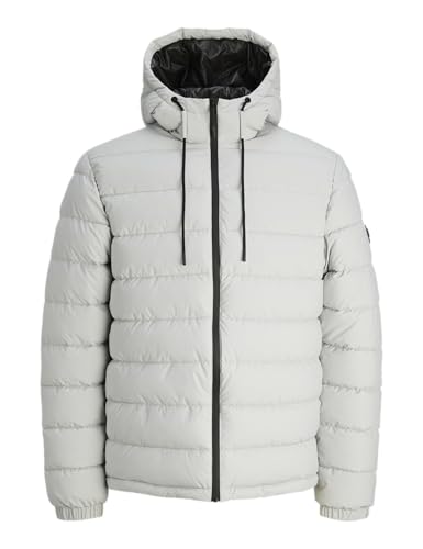 JACK & JONES Jcopoint PU Puffer Jacket BF, Vapor Blue, M Hombres
