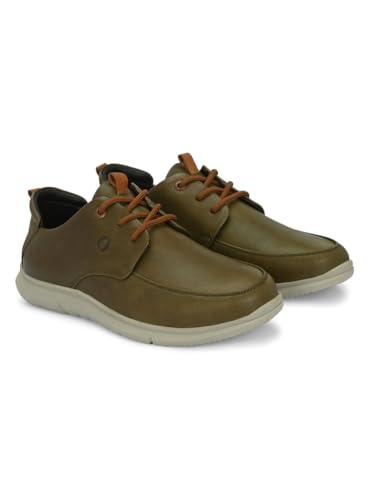 Image of egoss Zero Gravity Men's Sneakers | Genuine Leather Casual Shoes | Trendy | Lightweight | Comfortable Fit | Stylish ES-25