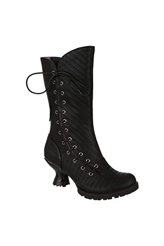 Irregular Choice Arche en marbre, Botte Tendance Femme, Noir, 41 EU Cover