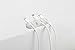 Bluelounge BLUCDMU-WH CableDrop Multi Multi-Cable Router Clips, 2 Count (White)