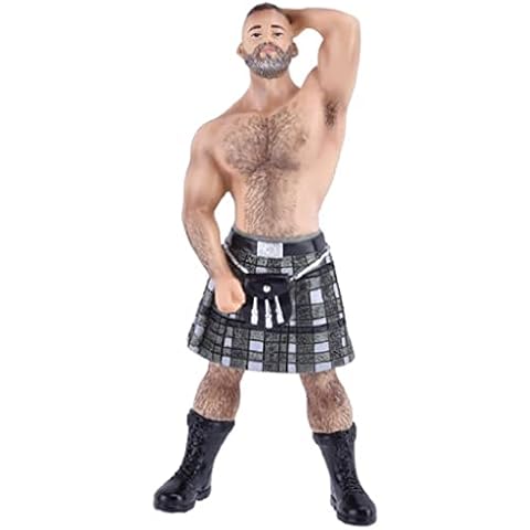December Diamonds 55-55331 Resin Poke The Bear Series, Kilt Bear Hanging Ornament Cover